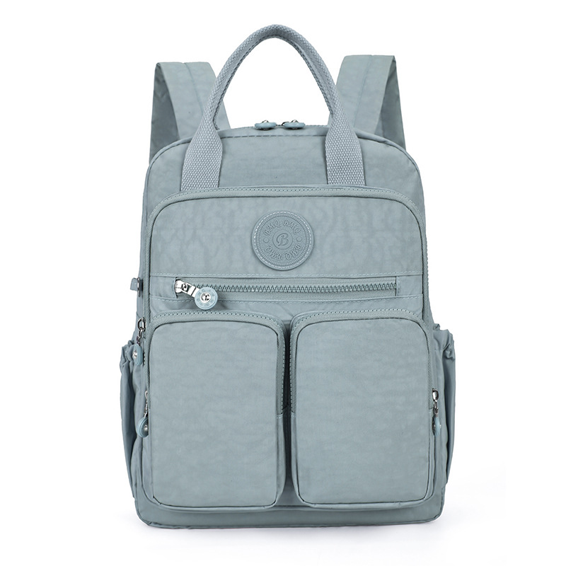 2025 primavera nueva bolsa de mamá mochila de moda mochila de nylon mochila de viaje de gran capacidad mochila multifuncional