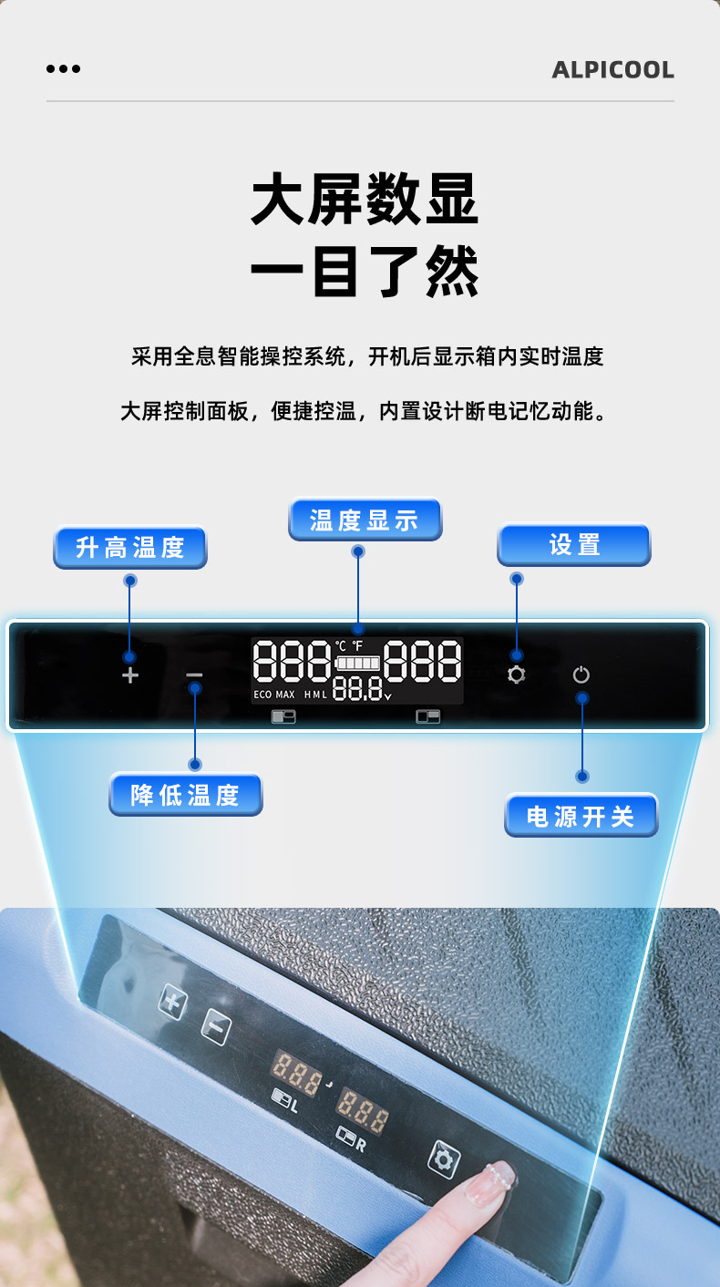 Ice Tiger Compressor Car Refrigerator Car Home Dual-use Refrigeration 12v24v Portable KID35 Dormitory Mini Refrigerator