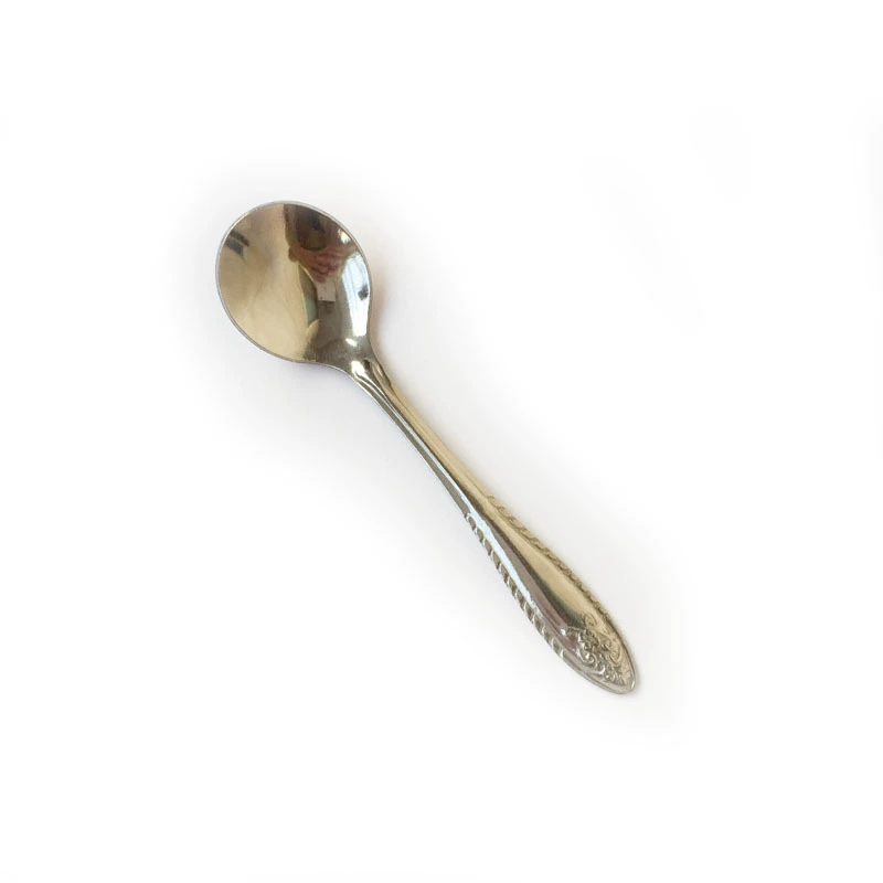 Кофейная ложка из нержавеющей стали, маленькая мешалка, 9.5 см