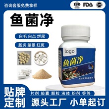 定制贴牌炸鳞立鳞烂鳃烂尾白毛白点观赏鱼淡水鱼龙鱼海水鱼可用