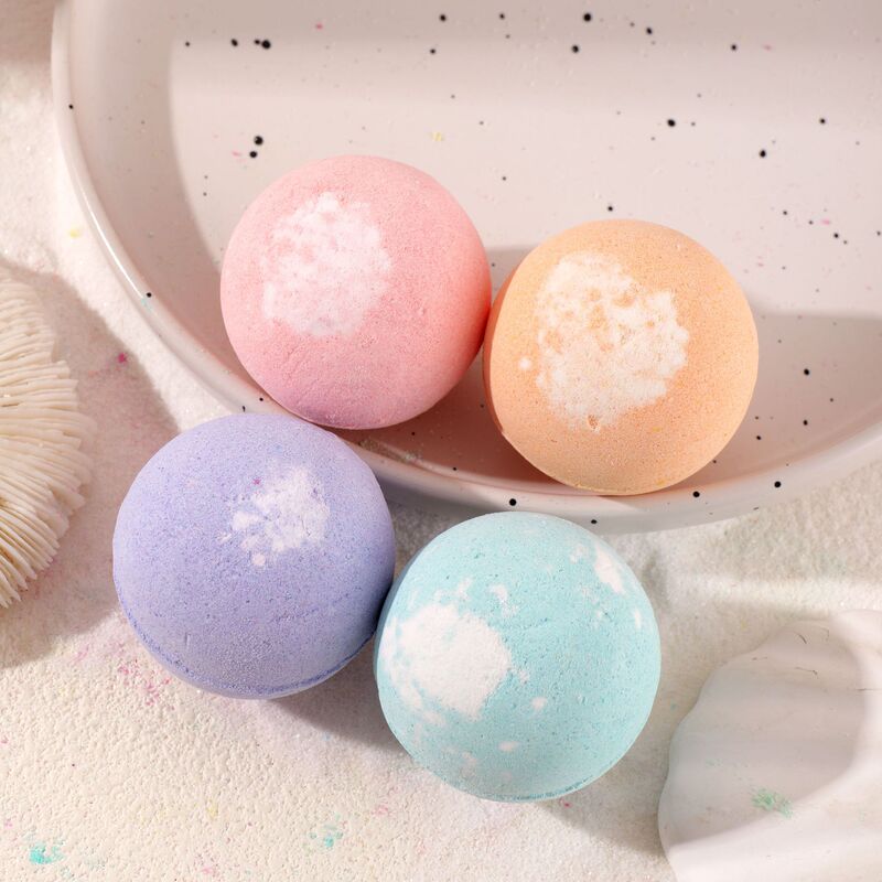 Cross-border exclusive bath ball bath salt ball wholesale custom factory bubble bomb bathtub bath supplies bubble bath foot bath