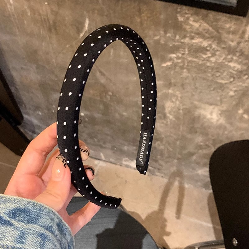 Orgullosa 1000 ondas de dorado estilo francés de mujer cráneo alto borde amplio de presión de cabello clip de cabeza