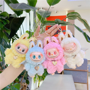 2025 Cross-Border New Leather Face Cloth Series Cute Stuffed Toy Doll Small Pendant Doll Blind Box Wholesale