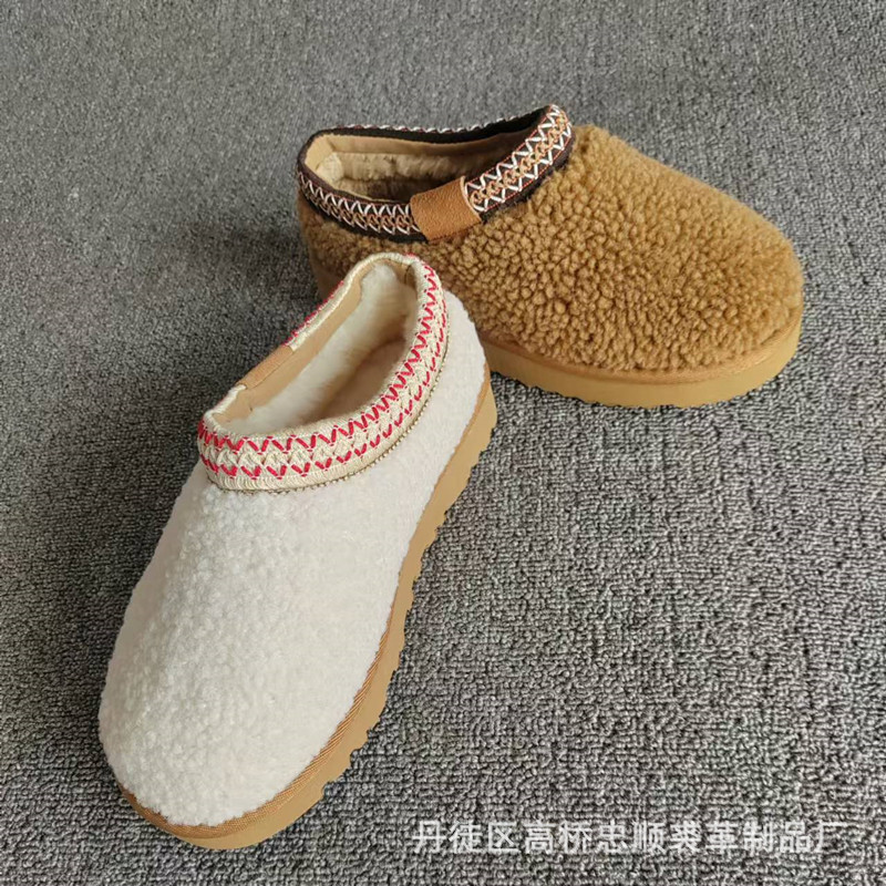 新款羊羔毛雪地鞋