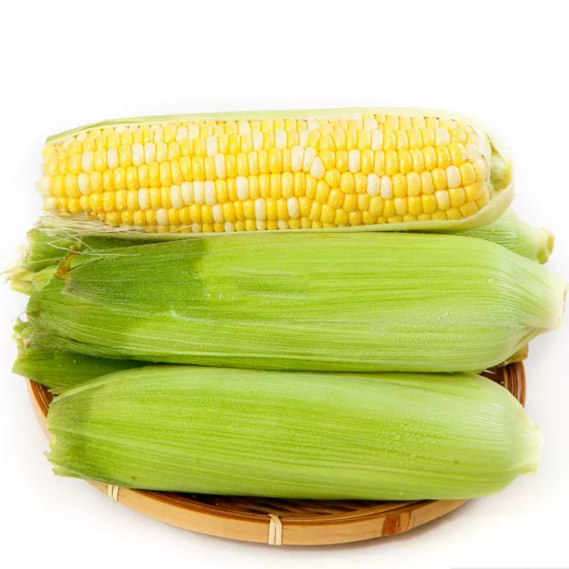 新鲜云南水果甜玉米新鲜现摘金银玉米新鲜玉米可榨汁即食现摘带皮