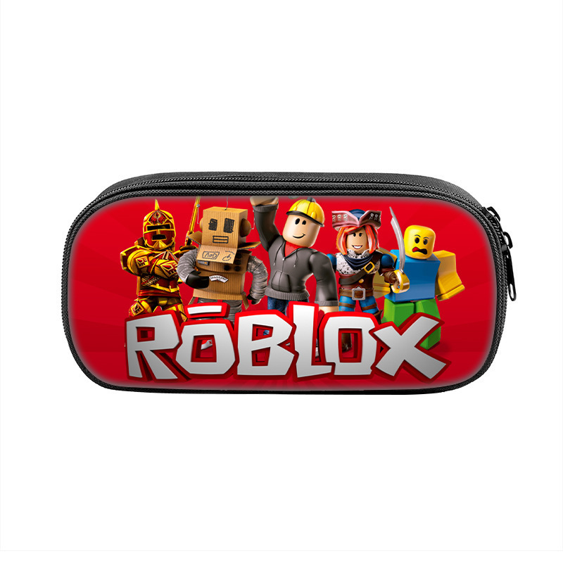 新品ファッション小中学生ペンポーチ男の子女の子robloxファッション漫画ペンポーチ大容量文房具ケース|undefined