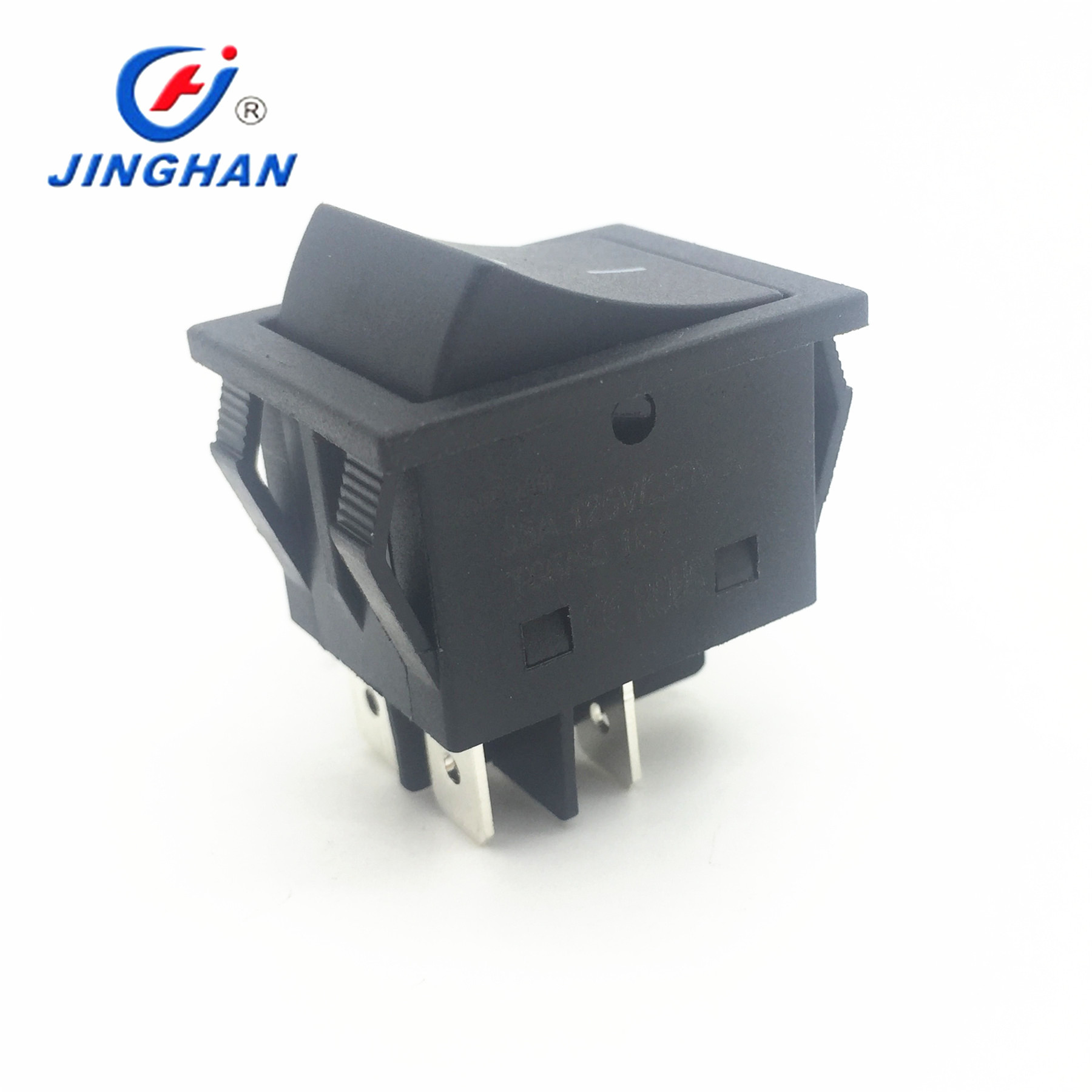 晶瀚 JINGHAN 30A翘板开关 园盘锯开关 切割机船型开关  KCD4-30A