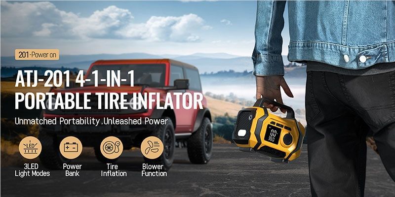 Emergency Start-Up Power Supply, Strong Start-Up Generator, Large-Capacity Vehicle-Mounted All-In-One Unit, Emergency Ignition, Power Supply, and Air Pump