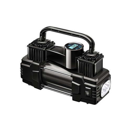 Portable Dual-Cylinder Car Tire Inflator with Automatic Start/Stop Function High Power Inflator