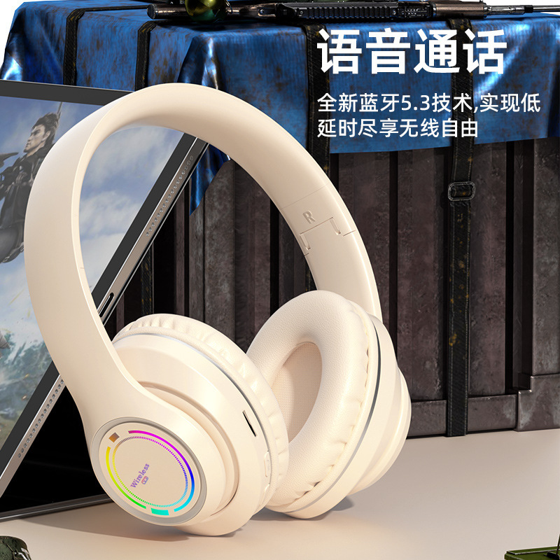 Transfronterizo V3 nuevo auriculares deportivos LED luminoso auriculares Bluetooth inalámbricos auriculares de juegos al por mayor