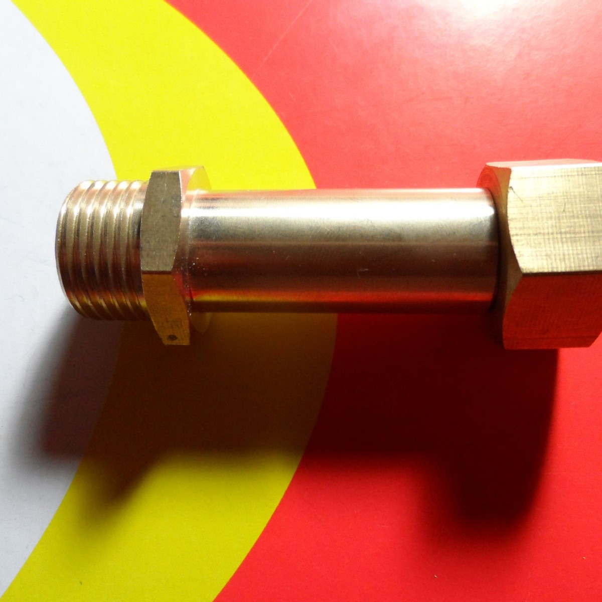 铜加厚4分内丝活接1/2管古/直通DN15水管水暖配件水管水表接头