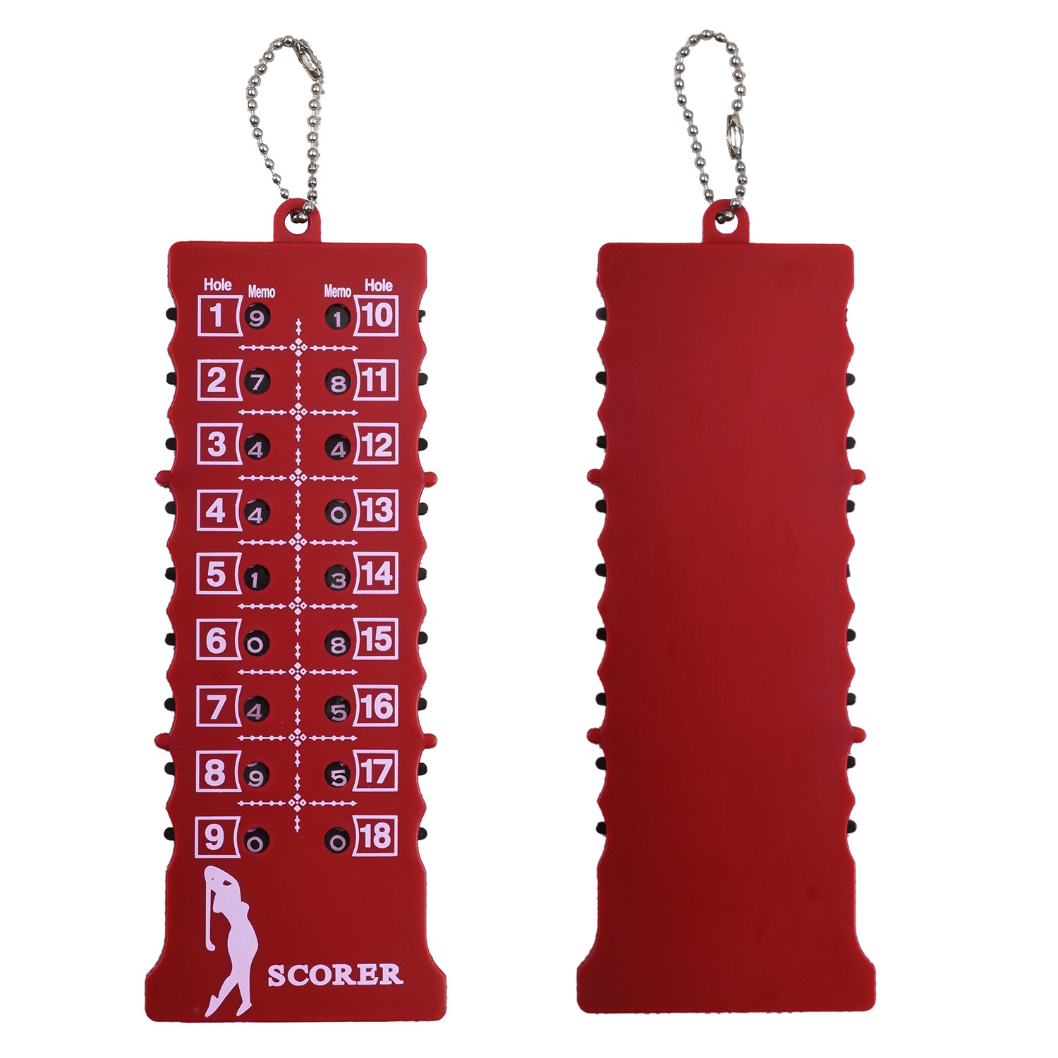 puntuación de golf puntuación de barras de 18 hoyos puntuación tabla conveniente para llevar puntuación de barras de golf