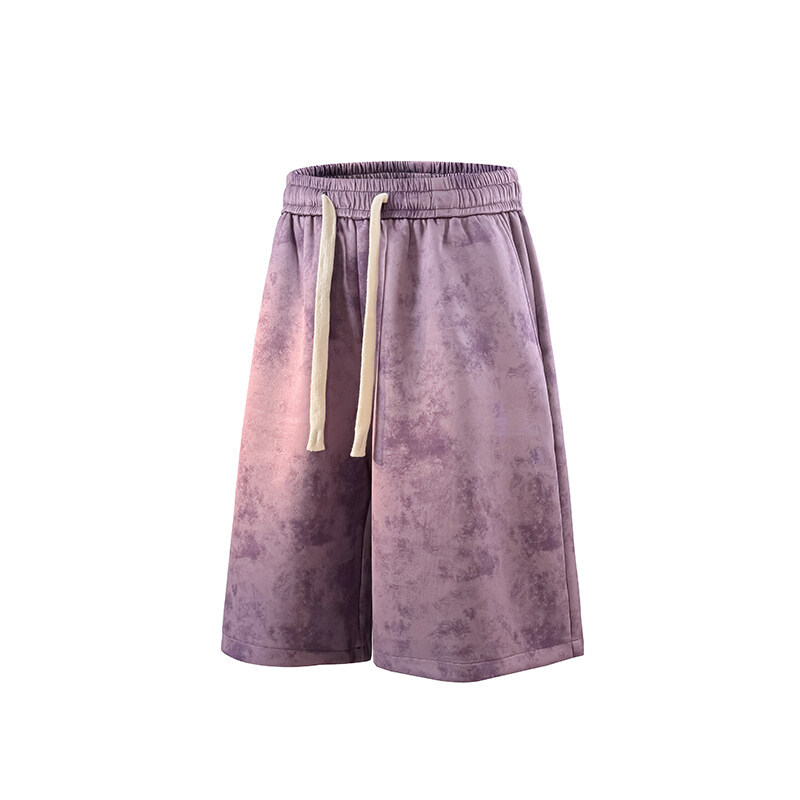 25 Foreign Trade Summer New Men's Simi Printing Gradient Casual Sports Pants Men's plus size Loose Shorts