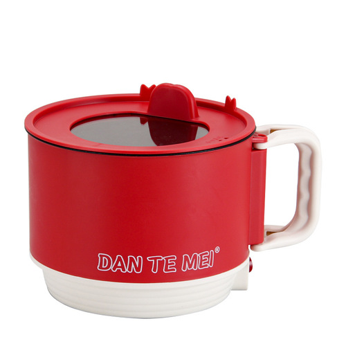 Internet celebrity folding handle electric cooking pot instant noodle pot dormitory household student multi-functional small electric hot pot for one person