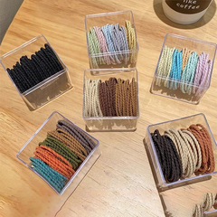 50根裝高馬尾發圈頭繩女生網紅氣質頭飾發繩日韓簡約橡皮筋扎頭髮