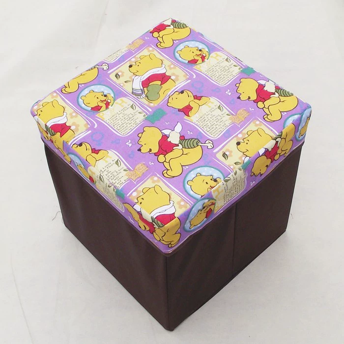 Нетканый табурет для хранения табурет для рекламы Логотип табурет Оксфордская ткань квартет складной табурет