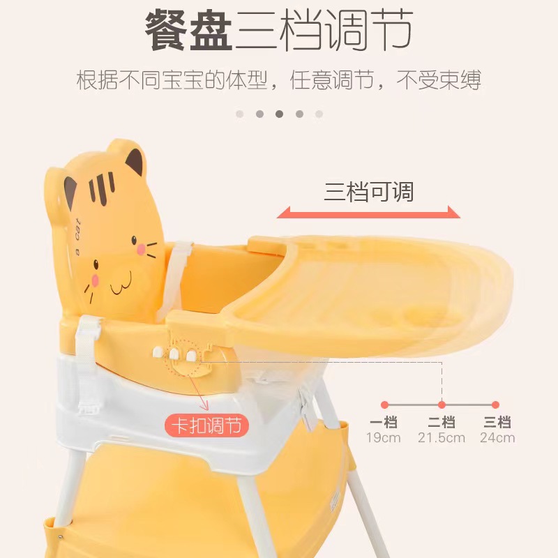 Non-slip highchair for home use