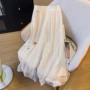 双层春夏文艺棉麻阔腿裤