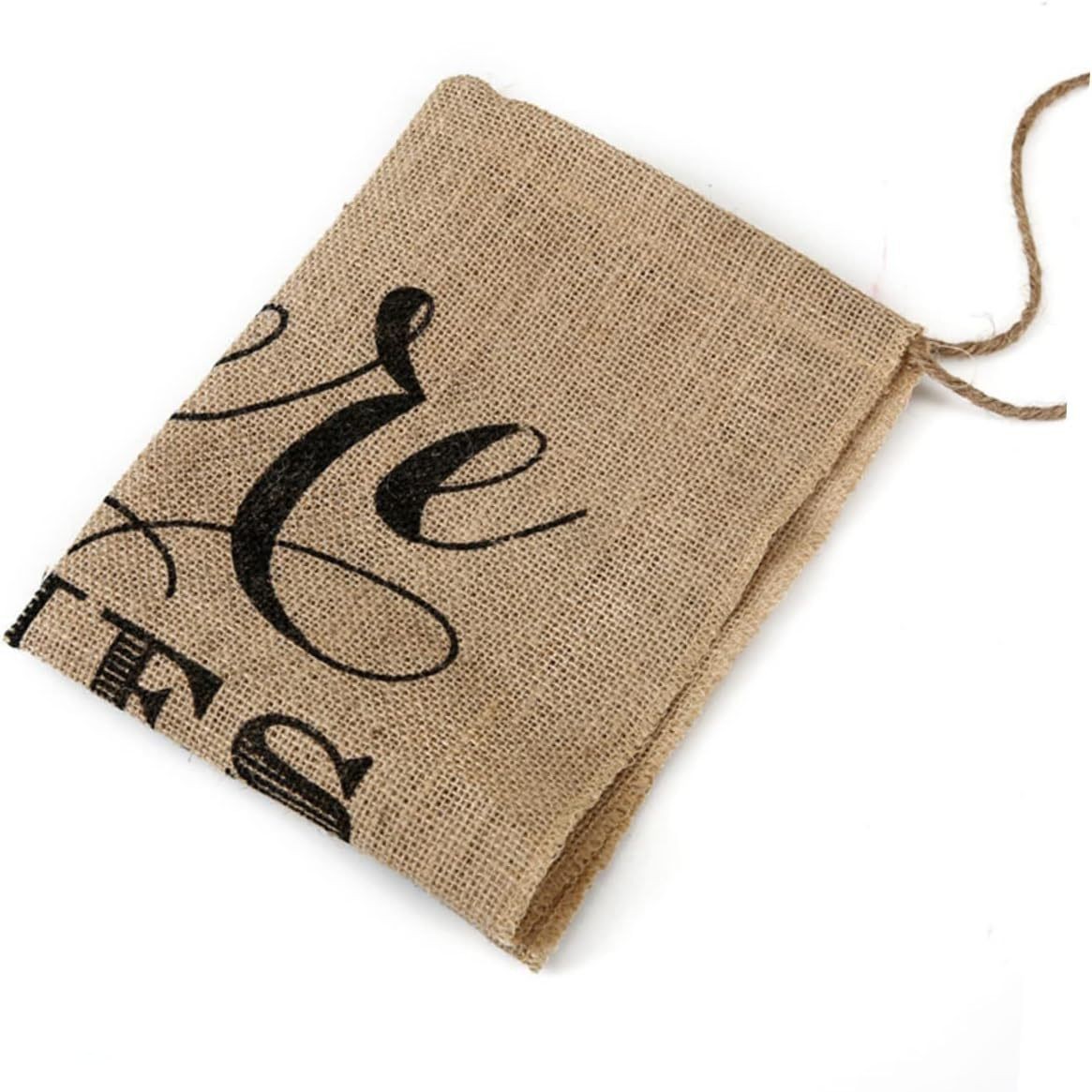 粗麻布婚礼方向标志接待装饰和过道引导仪式装饰 耐用可重复使用