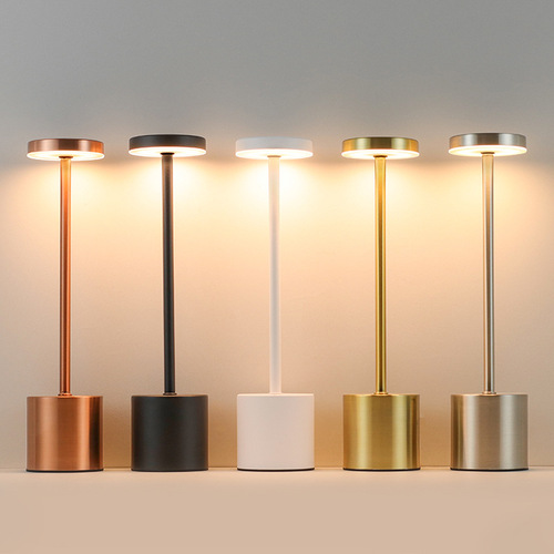 LED Charging Desk Lamp, L-shaped Desk Lamp, Modern Minimalist USB Touch Bar Lamp, Atmospheric Night Lamp, Cross-border Wholesale