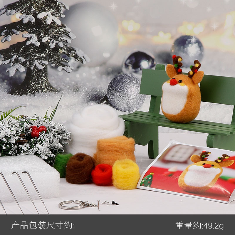 크리스마스 엘크, 영어 설명서 + 영어 비디오 튜토리얼