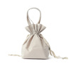 Scandinavian small cosmetic bag, small bag, capacious linen bag, Nordic style, drawstring