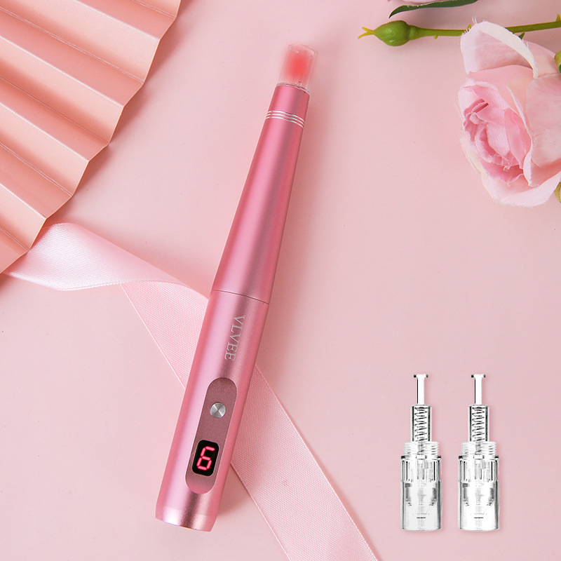 Dispositivos de belleza eléctricos para el hogar en stock, transmisiones en vivo de selección transfronteriza, masajeador de introducción de esencia en polvo liofilizada facial para uso doméstico.