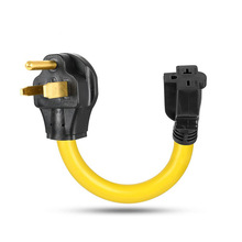 MEMA美标6-50P大功率房车电源线50A250V插头美规三芯N6-50P游艇线