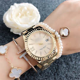 广州手表批发市场虾皮爆款女士手链手表凸透镜设计日历品手表