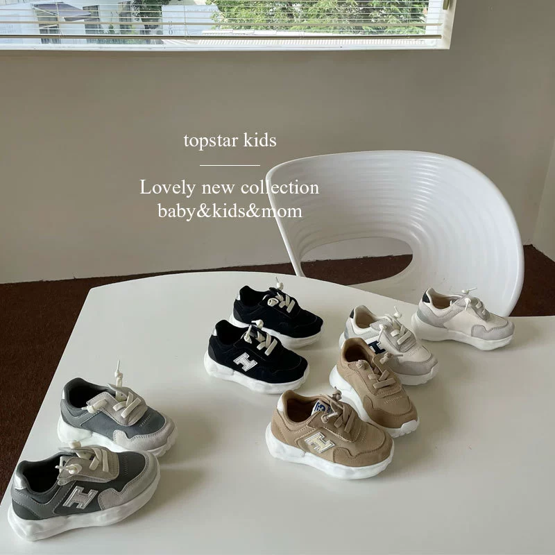 Осень 2023 новые детские кроссовки Корейская Повседневная дорожная обувь японская легкая детская обувь Прямые поставки с фабрики