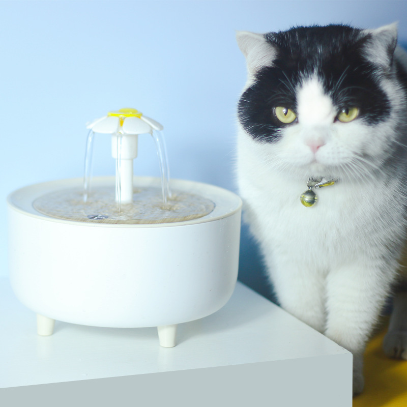 新款宠物饮水机自动循环过滤猫咪饮水机智能宠物喂水器流动水小猫|undefined