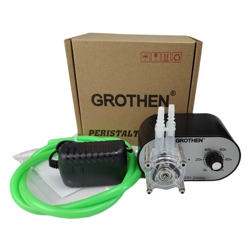 Антикоррозийный перистальтический насос с большим потоком, самовсасывающий насос вязкий насос с регулируемой скоростью 114-500 мл/мин