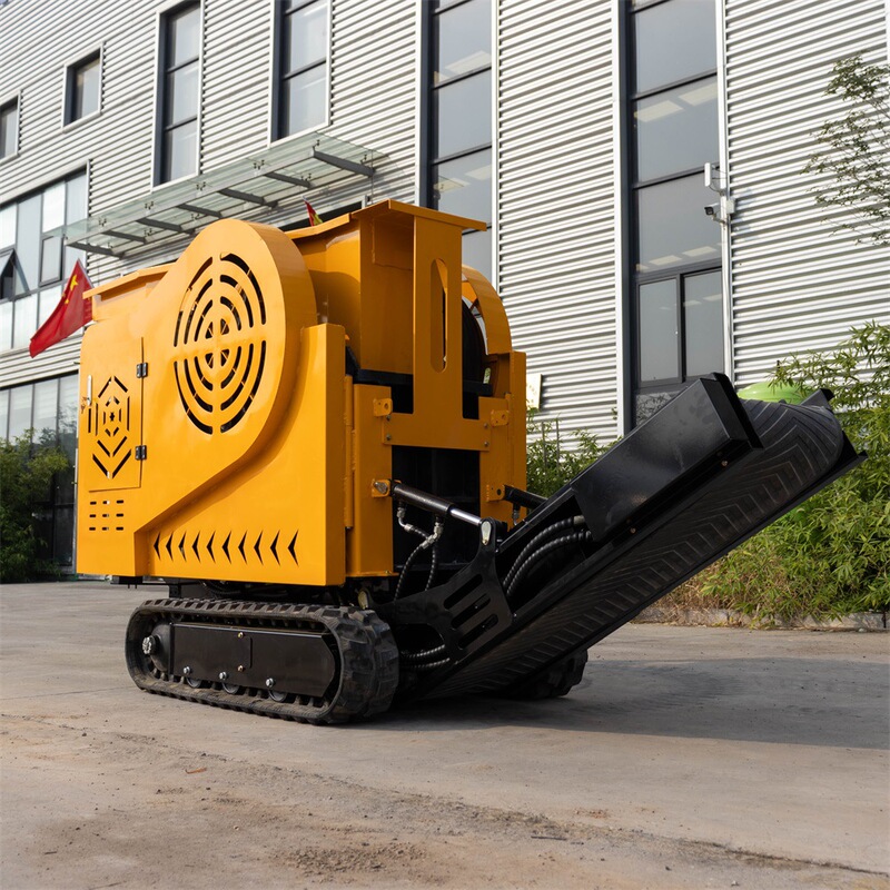 Export European and American Jaw Track Crusher Brick Ore Solid Waste Crusher Ht430 Tiger Jaw Crusher