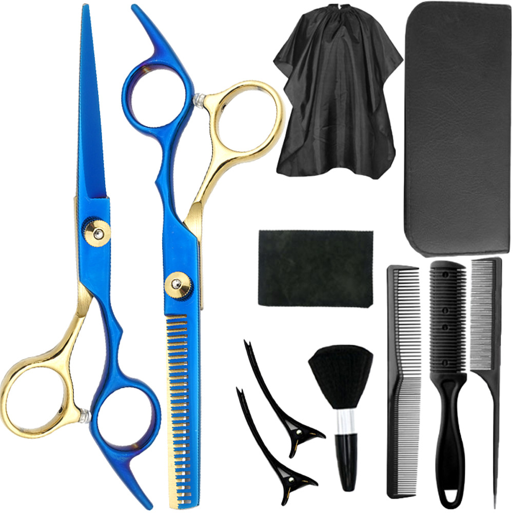 Tijeras de peluquería, tijeras para cortar el cabello, tijeras profesionales para el cabello, tijeras de entresacar, tijeras para recortar el cabello, tijeras para flequillo, juego de tijeras de peluquería