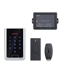 无线金属门禁机密码控制器无需布线防水 办公室自助安装开关电源