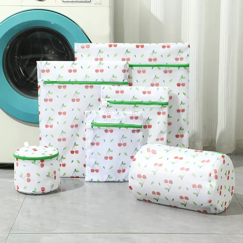 印花防变形洗衣袋清洗羊毛衫文胸专用羽绒服细网袋洗衣机用洗衣袋