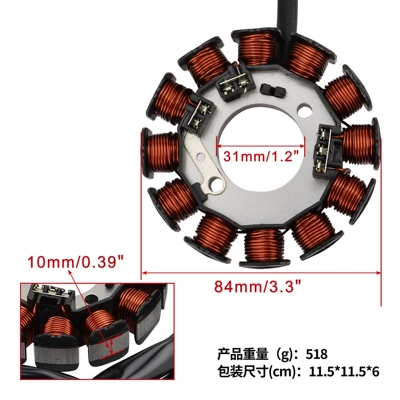 Motorcycle ignition magneto Alovlanma bobini (Babinalar)