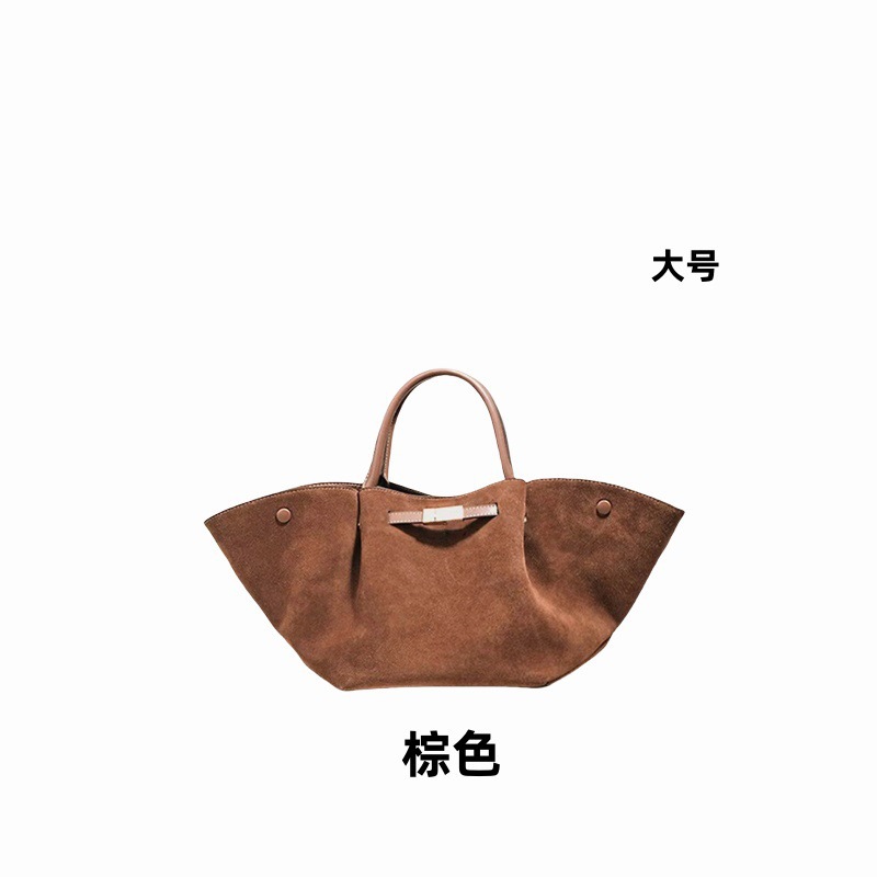 브라운 스웨이드 라지 [팔로우 우선배송]