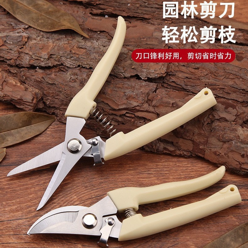 多用途花园修枝剪刀园艺剪刀果枝剪花枝剪园林剪刀摘果具