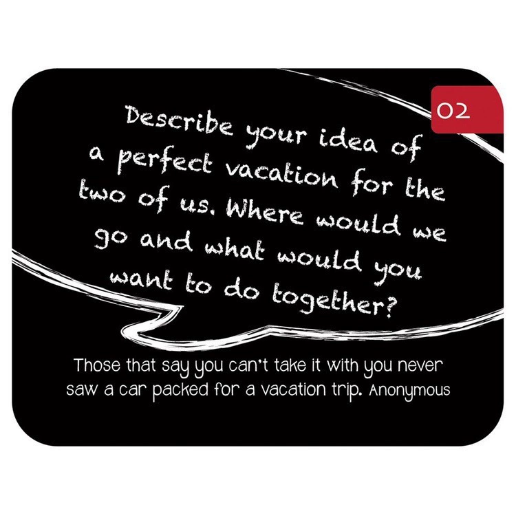 88 Great Conversation Starters couple couple dialogue game