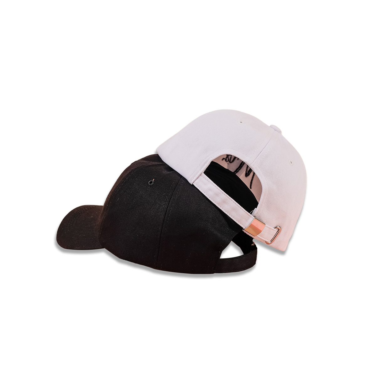 Sombrero negro de las mujeres de estilo coreano ala ancha de moda cara-mirando pequeña tapa de pico japonés todo partido de moda sombrero de los hombres gorra de béisbol