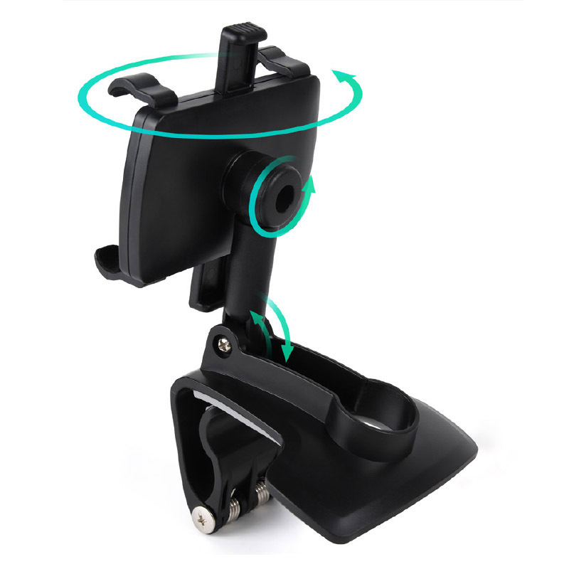 Cross-border Amazon auto parts multi-function car dashboard navigation holder phone stand navigation fixed clamp