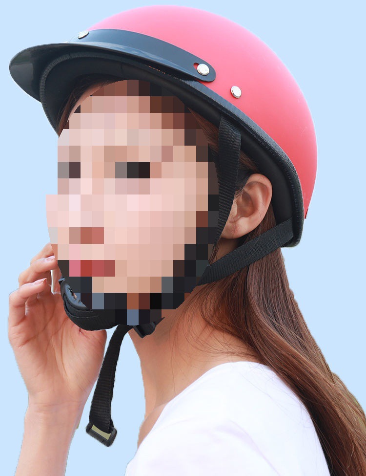 Motorcycle Electric Vehicle Riding Helmet Four Seasons Sunshade Harley Half Helmet