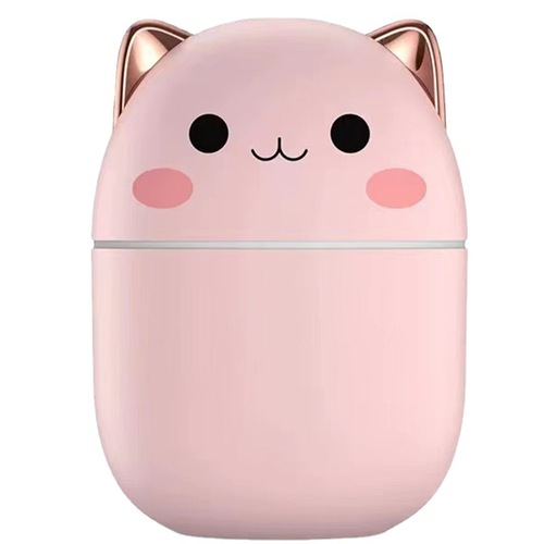 Mini humidifier new pet USB desk office silent bedroom fog rainbow light gift wholesale hot sale
