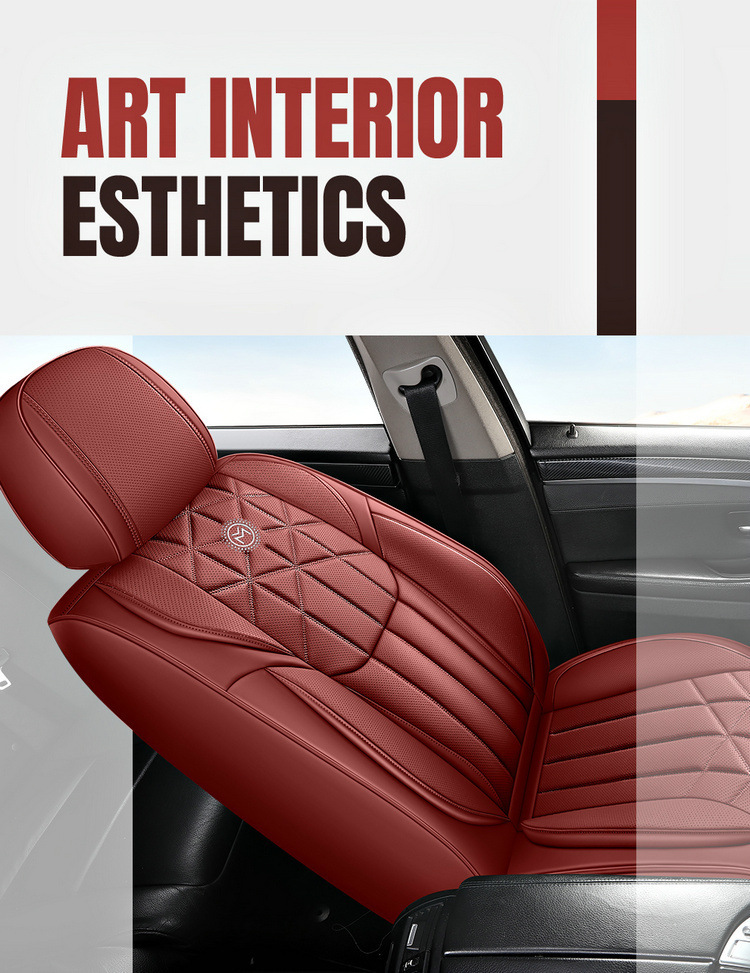 23 Years New All-Inclusive Nappa Leather Four-Season Universal Car Seat Cushion Seat Cover Physical Wholesale Cross-Border Amazon