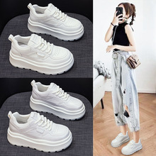 网红厚底超火小白鞋女2025年春季新款增高百搭女鞋女鞋休闲板鞋