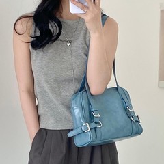 2025新型女性ショルダーバッグ大容量女性ファッションボストンバッグ韓国系ファッションクロスボーダー朝八通勤バッグ