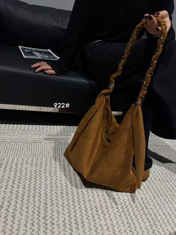 慵懒风休闲复古大容量腋下托特包包女2025秋冬新款百搭单肩手提包|undefined