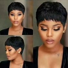 �羳�ٷ�ŮPixie�̷�ȫ�淢ȫͷ��humanhairwigs����ֱ������ͷ