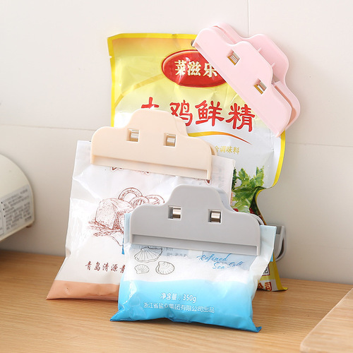 Household food sealing clip strong freshness sealing clip plastic bag milk powder tea snack sealing clip